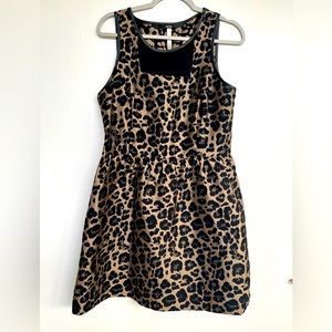 Kensie Leopard Dress - Size L